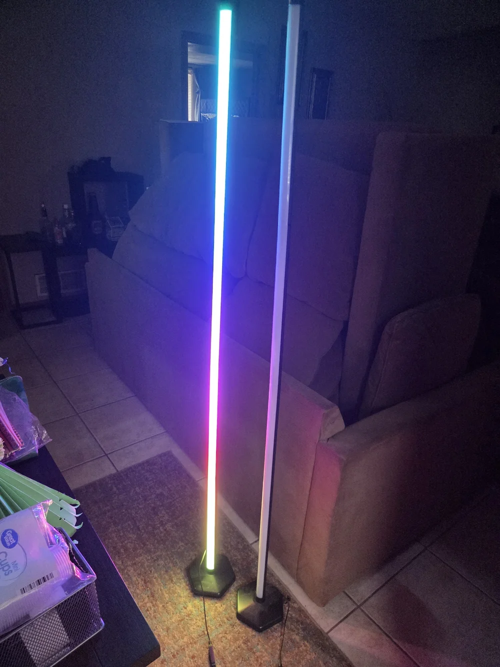 LED RGB Floor Party Light - Multicolor